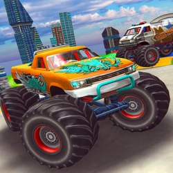Crazy Monster Jam Truck Race Game 3D
